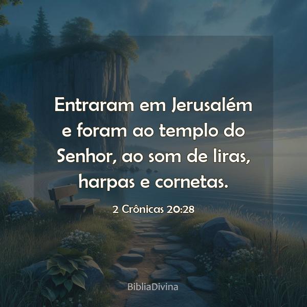 2 Crônicas 20:28