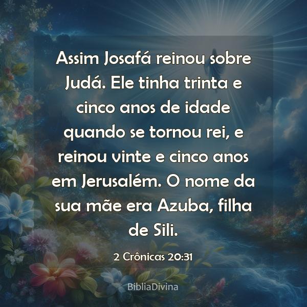 2 Crônicas 20:31