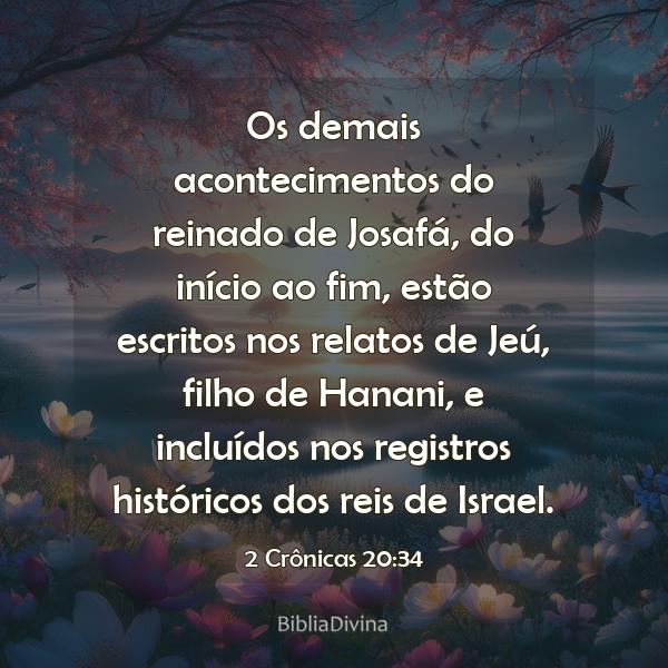 2 Crônicas 20:34