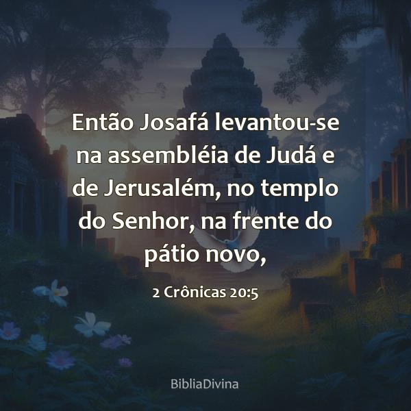 2 Crônicas 20:5