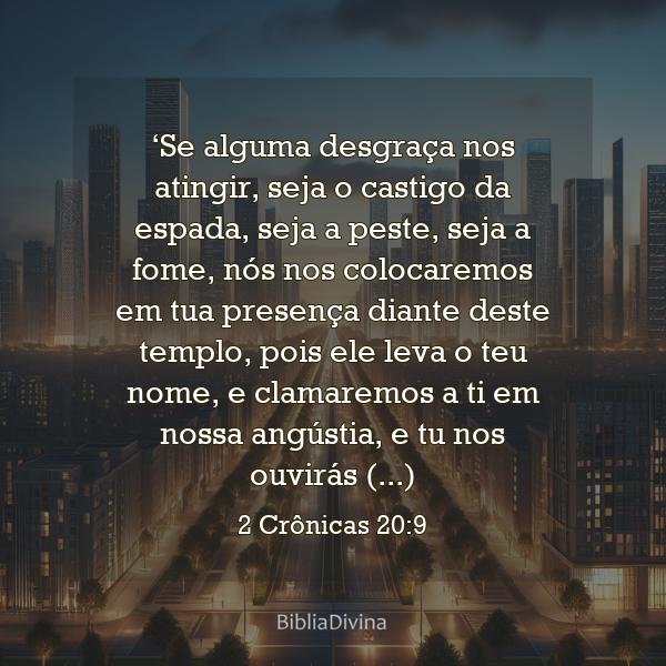 2 Crônicas 20:9