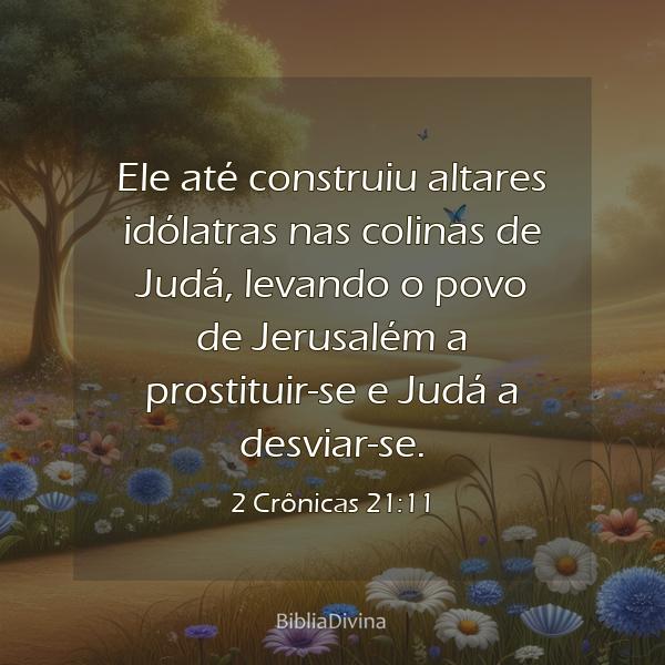 2 Crônicas 21:11