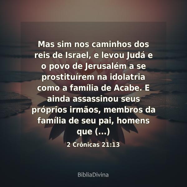 2 Crônicas 21:13