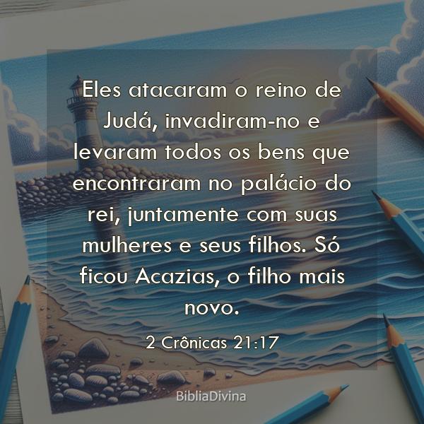 2 Crônicas 21:17