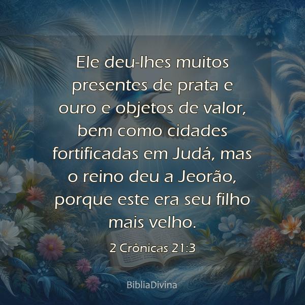 2 Crônicas 21:3