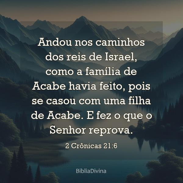 2 Crônicas 21:6