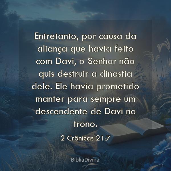 2 Crônicas 21:7