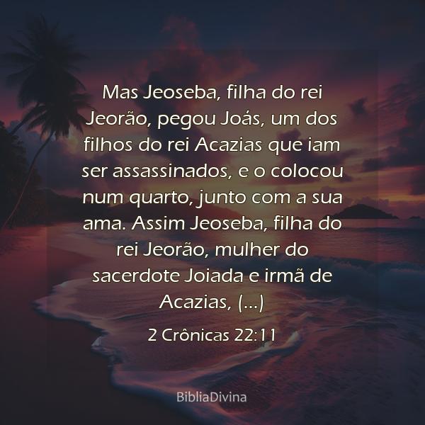 2 Crônicas 22:11