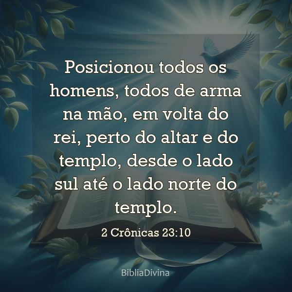 2 Crônicas 23:10