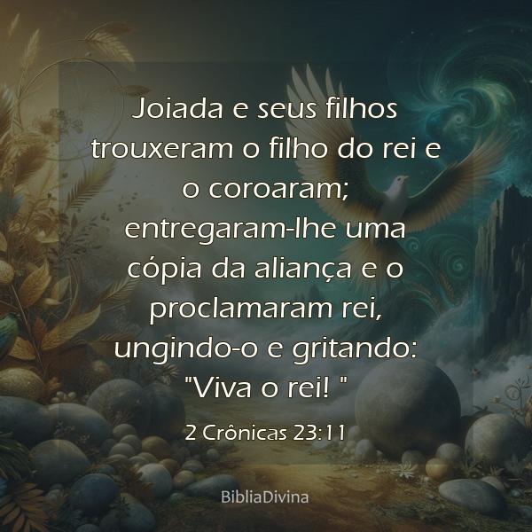 2 Crônicas 23:11