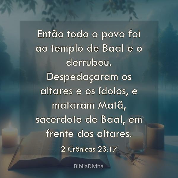 2 Crônicas 23:17