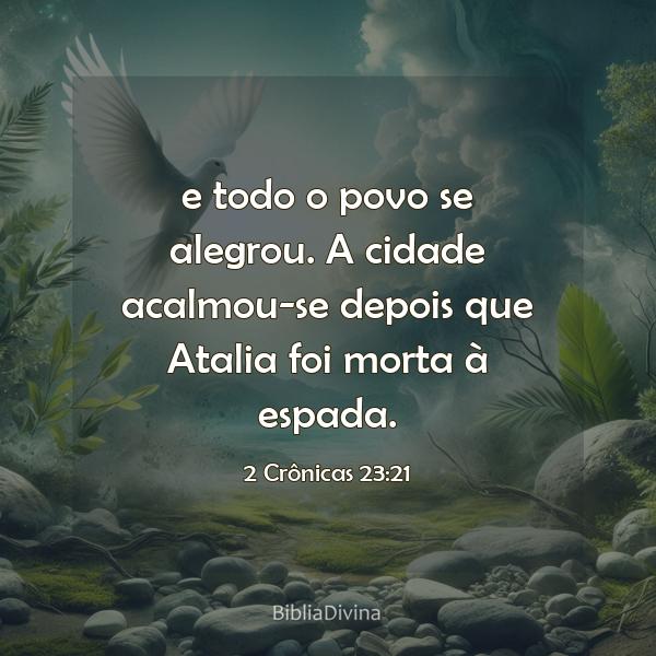 2 Crônicas 23:21