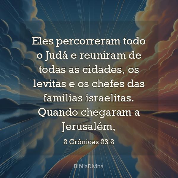 2 Crônicas 23:2