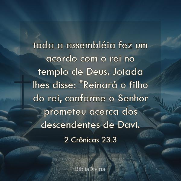 2 Crônicas 23:3