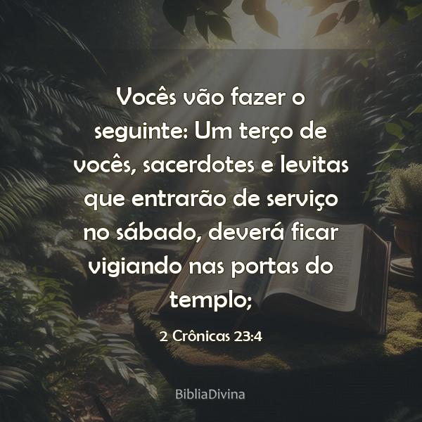 2 Crônicas 23:4