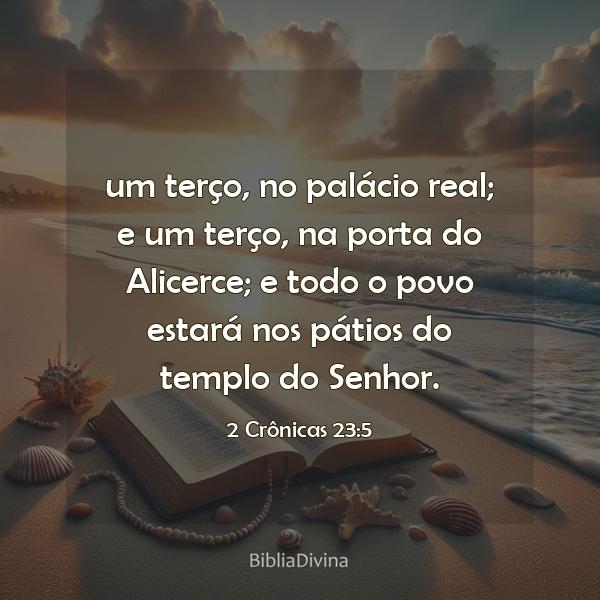 2 Crônicas 23:5