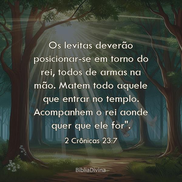 2 Crônicas 23:7