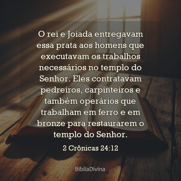 2 Crônicas 24:12