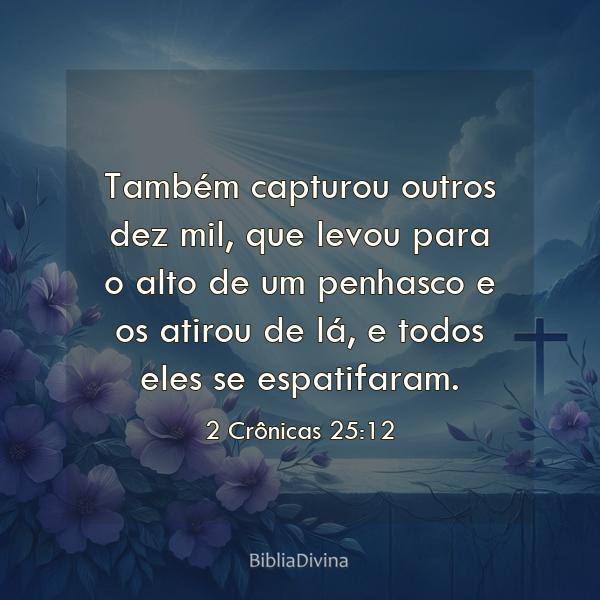 2 Crônicas 25:12