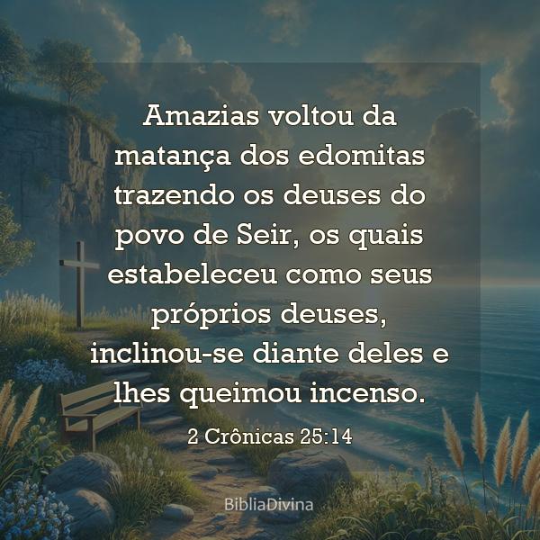 2 Crônicas 25:14