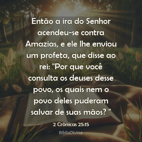 2 Crônicas 25:15