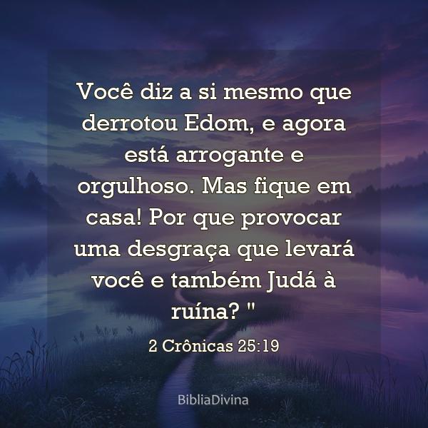 2 Crônicas 25:19