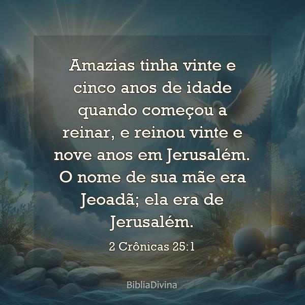 2 Crônicas 25:1