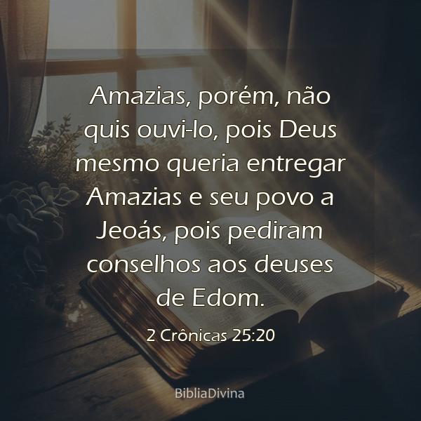 2 Crônicas 25:20