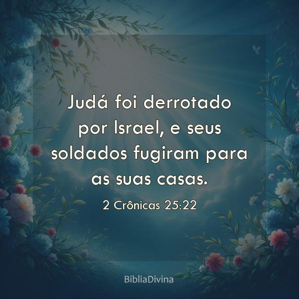 2 Crônicas 25:22