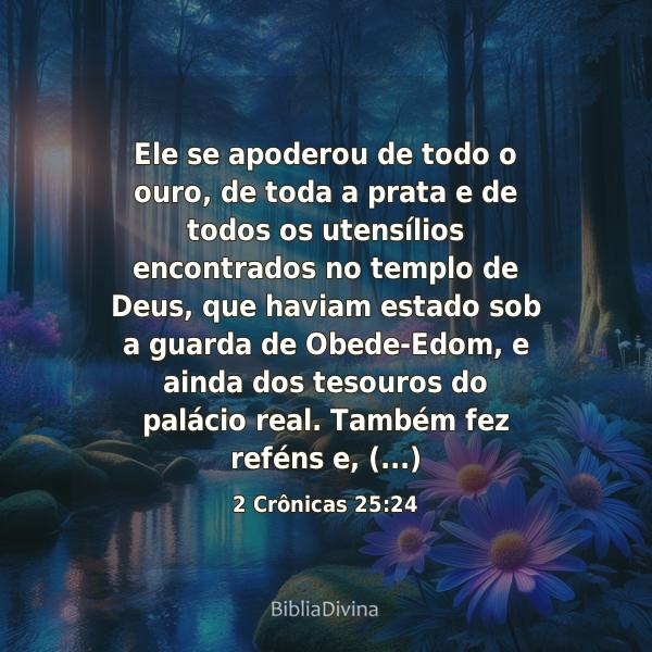 2 Crônicas 25:24