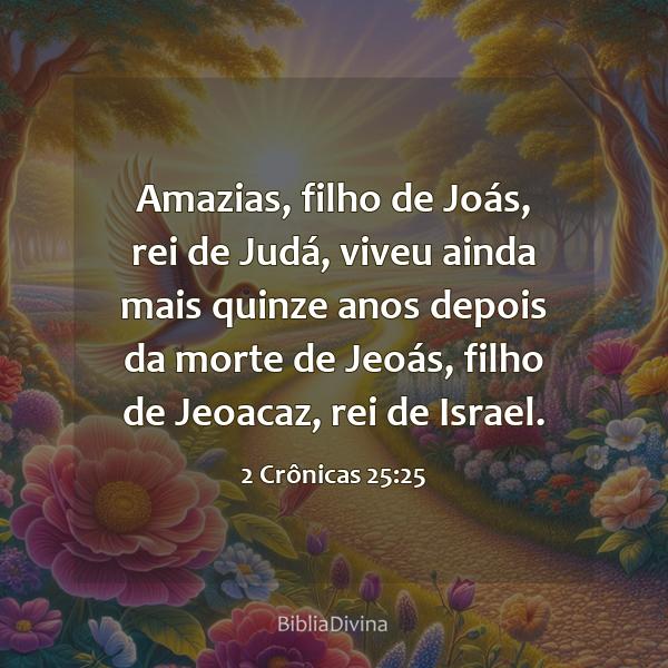 2 Crônicas 25:25