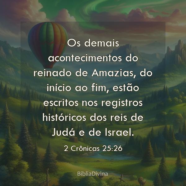 2 Crônicas 25:26