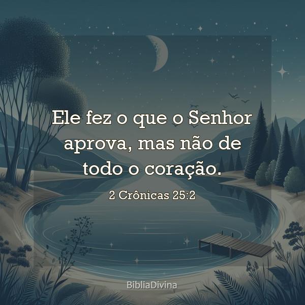 2 Crônicas 25:2