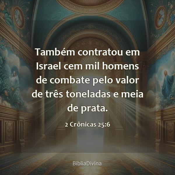 2 Crônicas 25:6