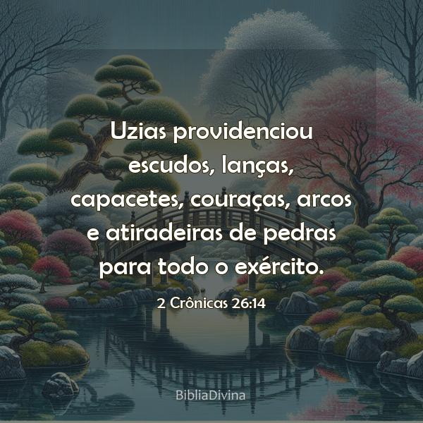 2 Crônicas 26:14