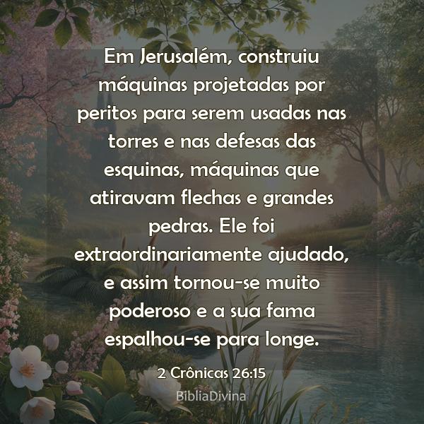 2 Crônicas 26:15