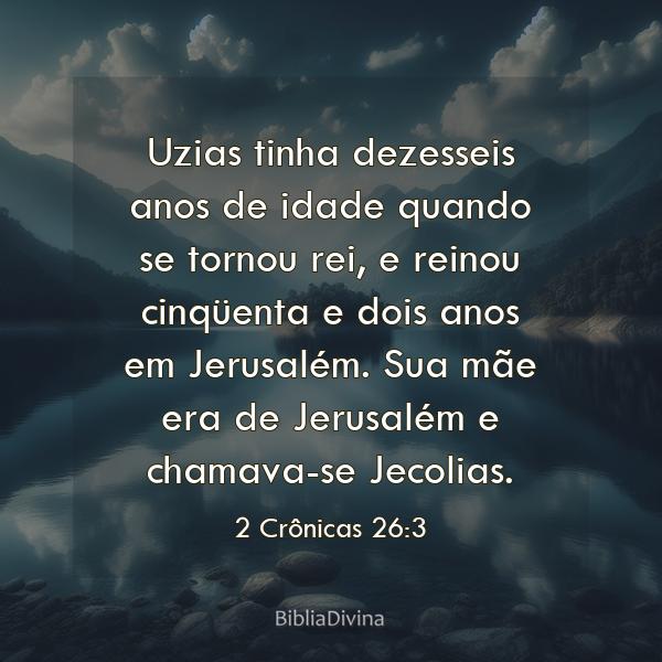 2 Crônicas 26:3