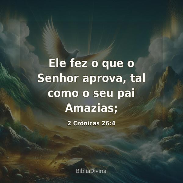 2 Crônicas 26:4