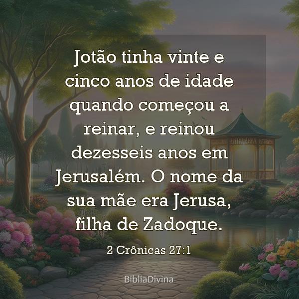 2 Crônicas 27:1