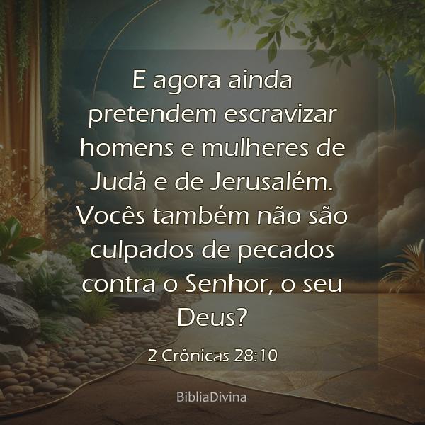 2 Crônicas 28:10