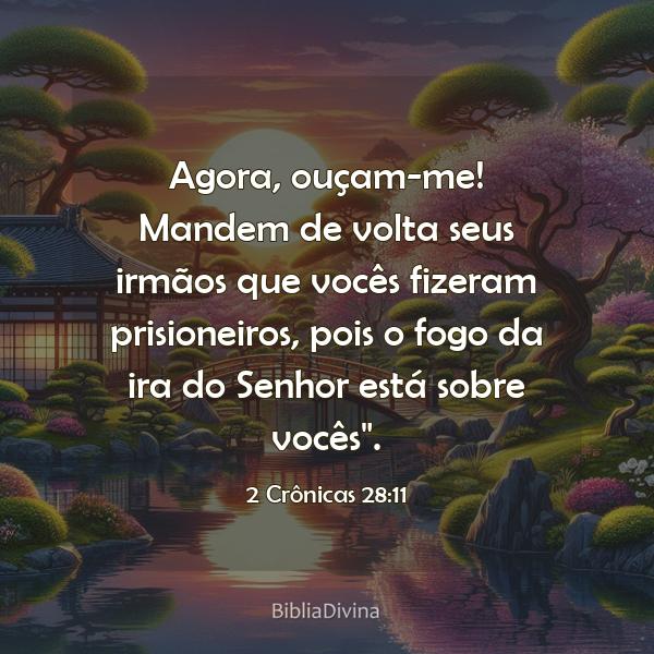 2 Crônicas 28:11