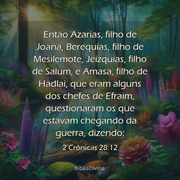 2 Crônicas 28:12