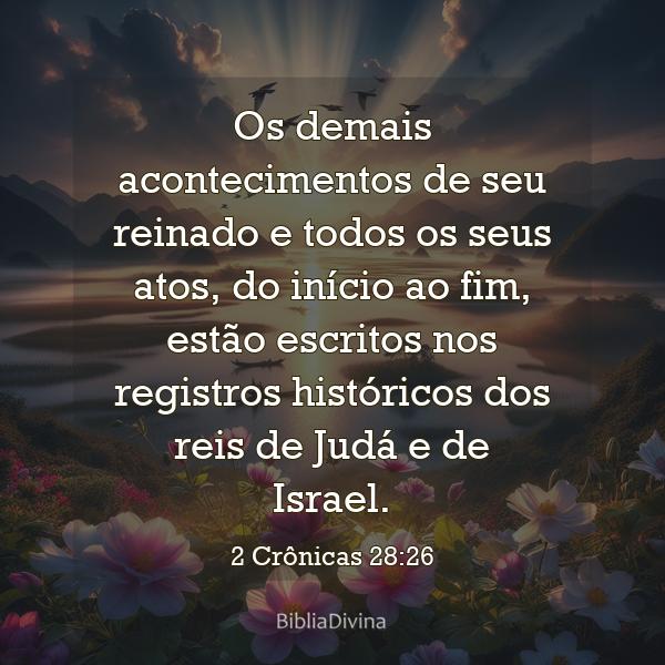 2 Crônicas 28:26