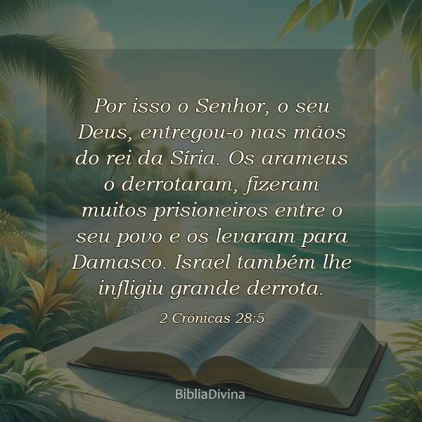 2 Crônicas 28:5