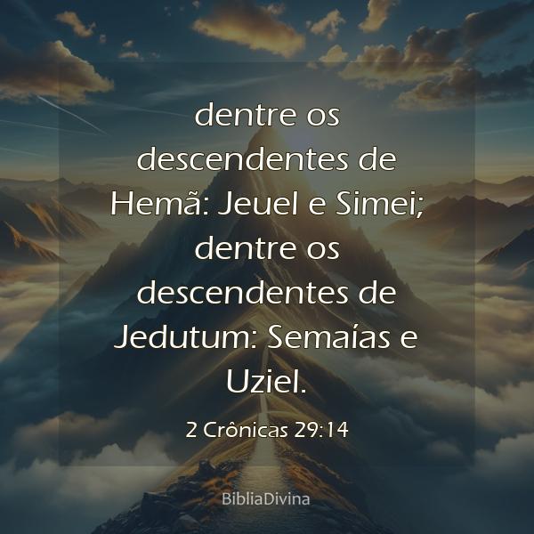 2 Crônicas 29:14