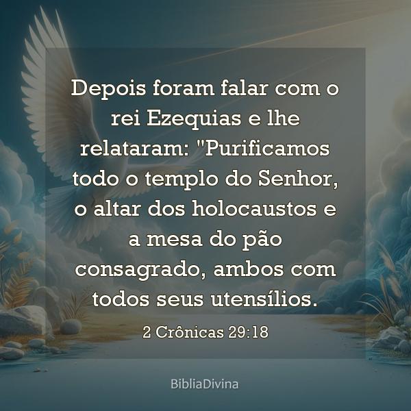 2 Crônicas 29:18