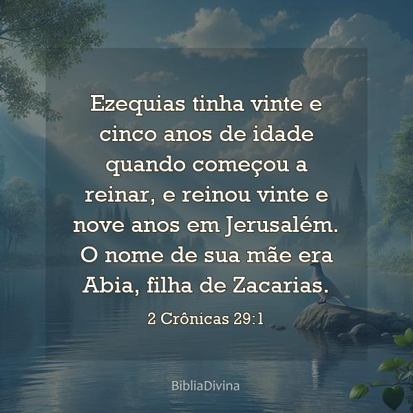 2 Crônicas 29:1