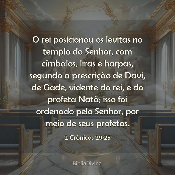 2 Crônicas 29:25