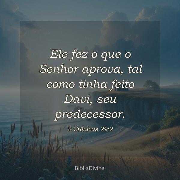 2 Crônicas 29:2