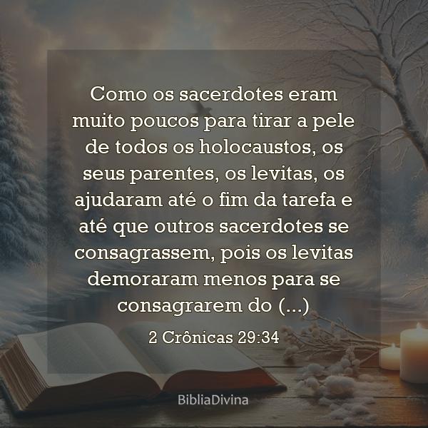 2 Crônicas 29:34